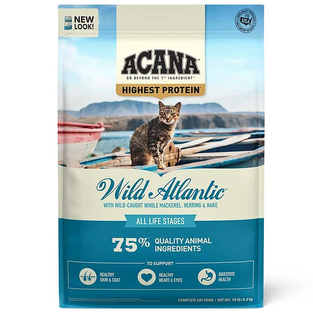 Alimento Acana Gato Wild Atlantic 4,5kg