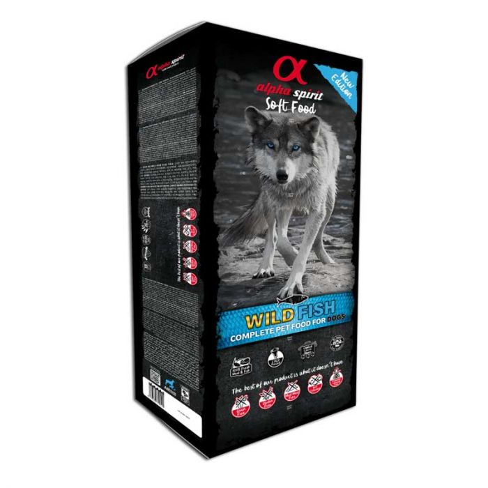 Alimento Alpha Spirit Semi Humedo Wild Fish 9kg