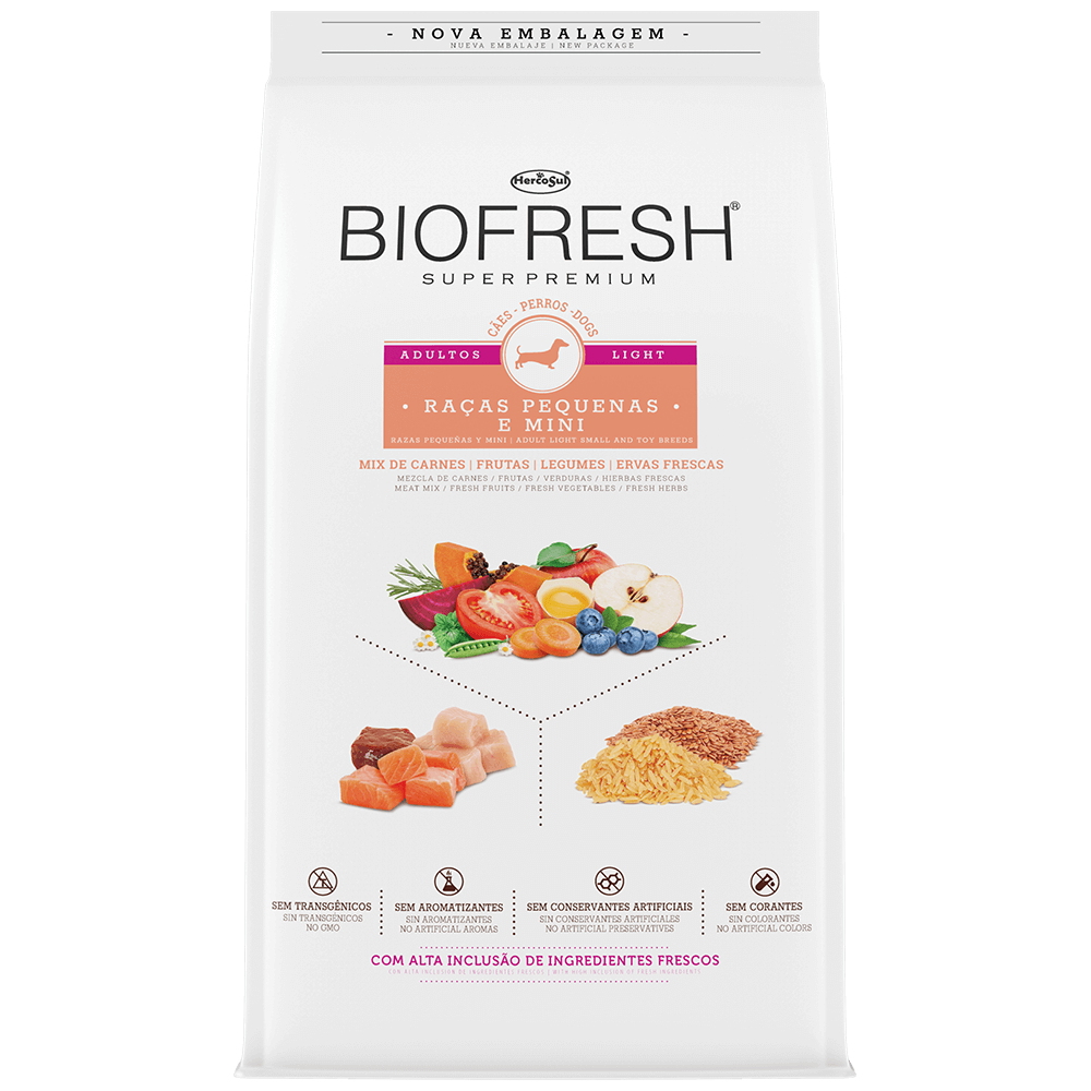 Alimento Biofresh Adulto Light Raza Pequeña 10kg