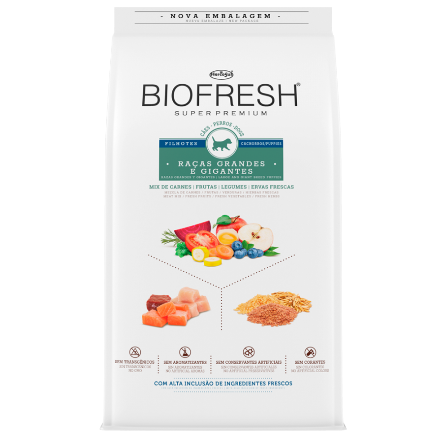Alimento Biofresh Cachorro Raza Grandes 15kg