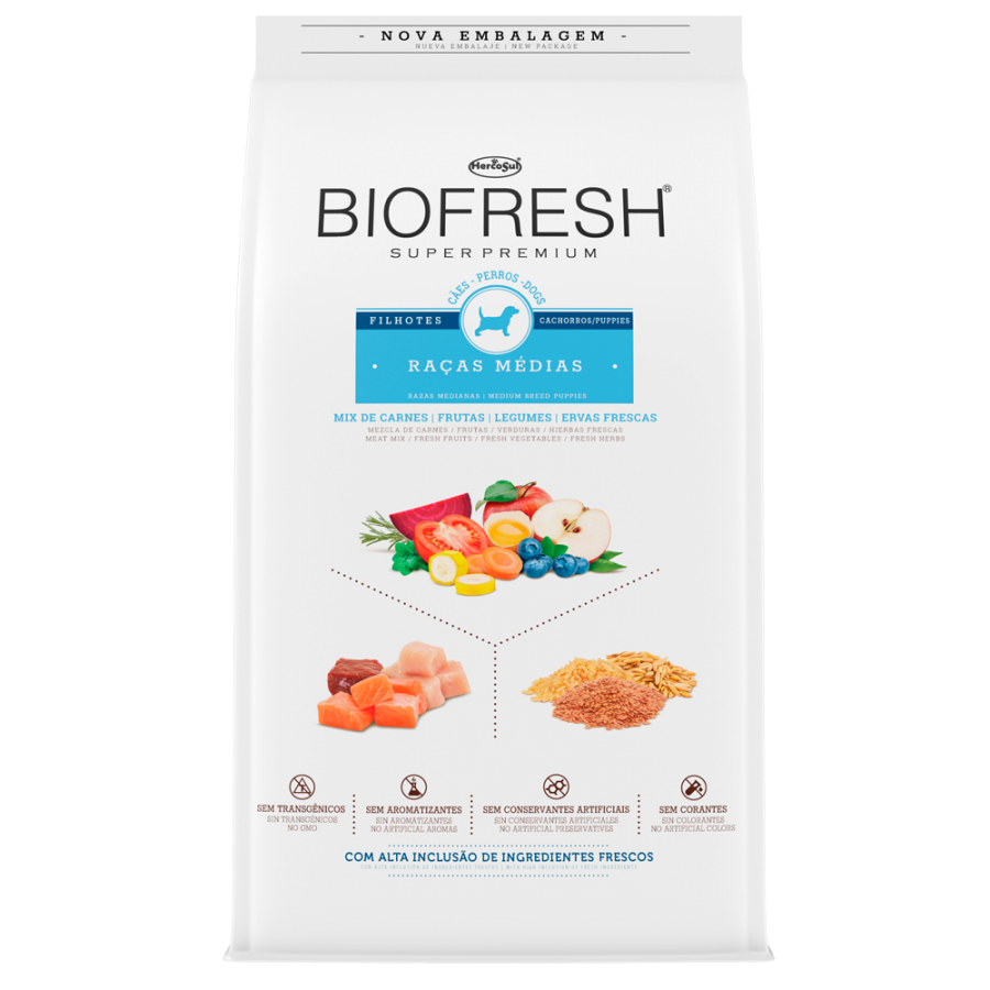 Alimento Biofresh Cachorro Raza Mediana 3kg