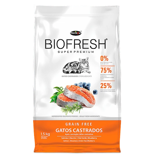 Alimento Biofresh Gato Castrado 1.5kg