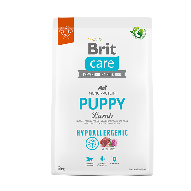 Alimento Britcare cachorro cordero 3kg