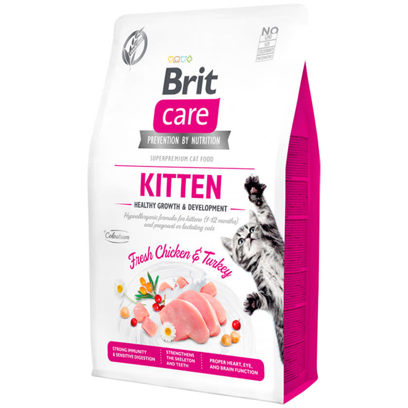 Alimento Britcare gato cachorro 2kg