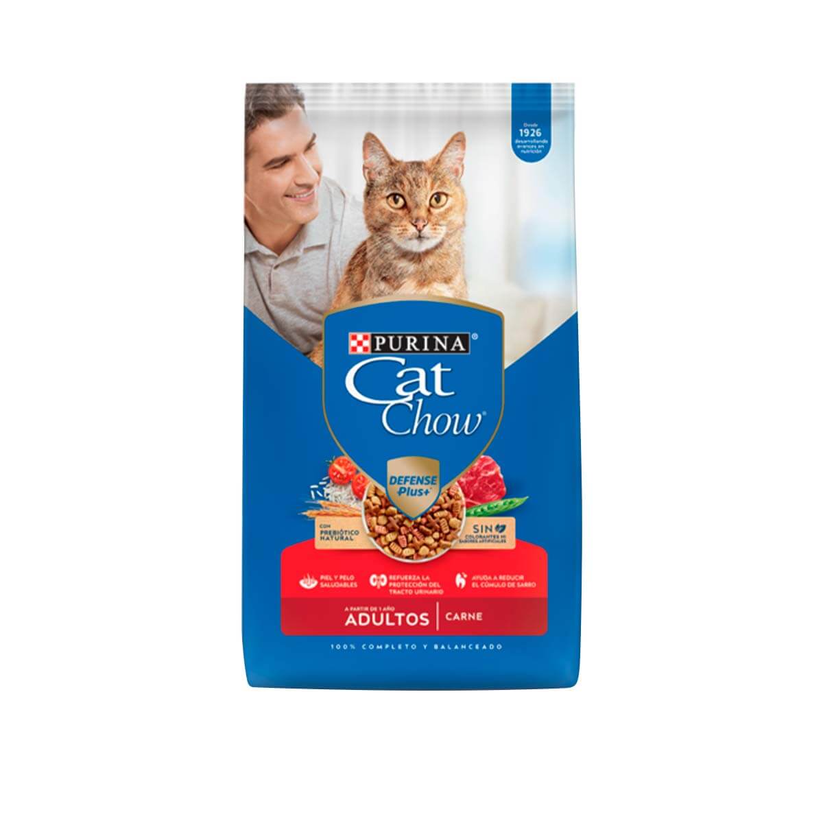 Alimento Cat chow Adulto Carne 8kg