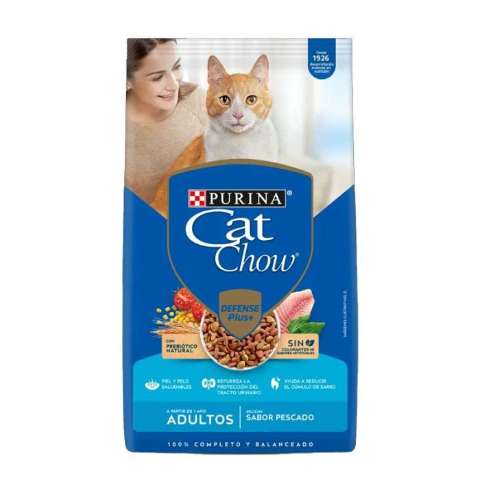 Alimento Cat Chow Adulto Pescado 8kg