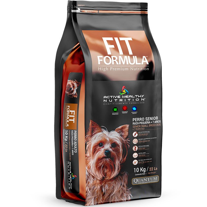 Alimento Fit Formula Senior Raza Pequeña 10kg