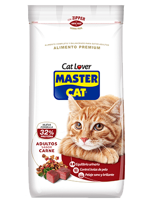 Alimento Master Cat Adulto Carne 20kg