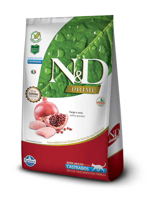 Alimento N&D Prime Para gato castrado pollo 1,5kg