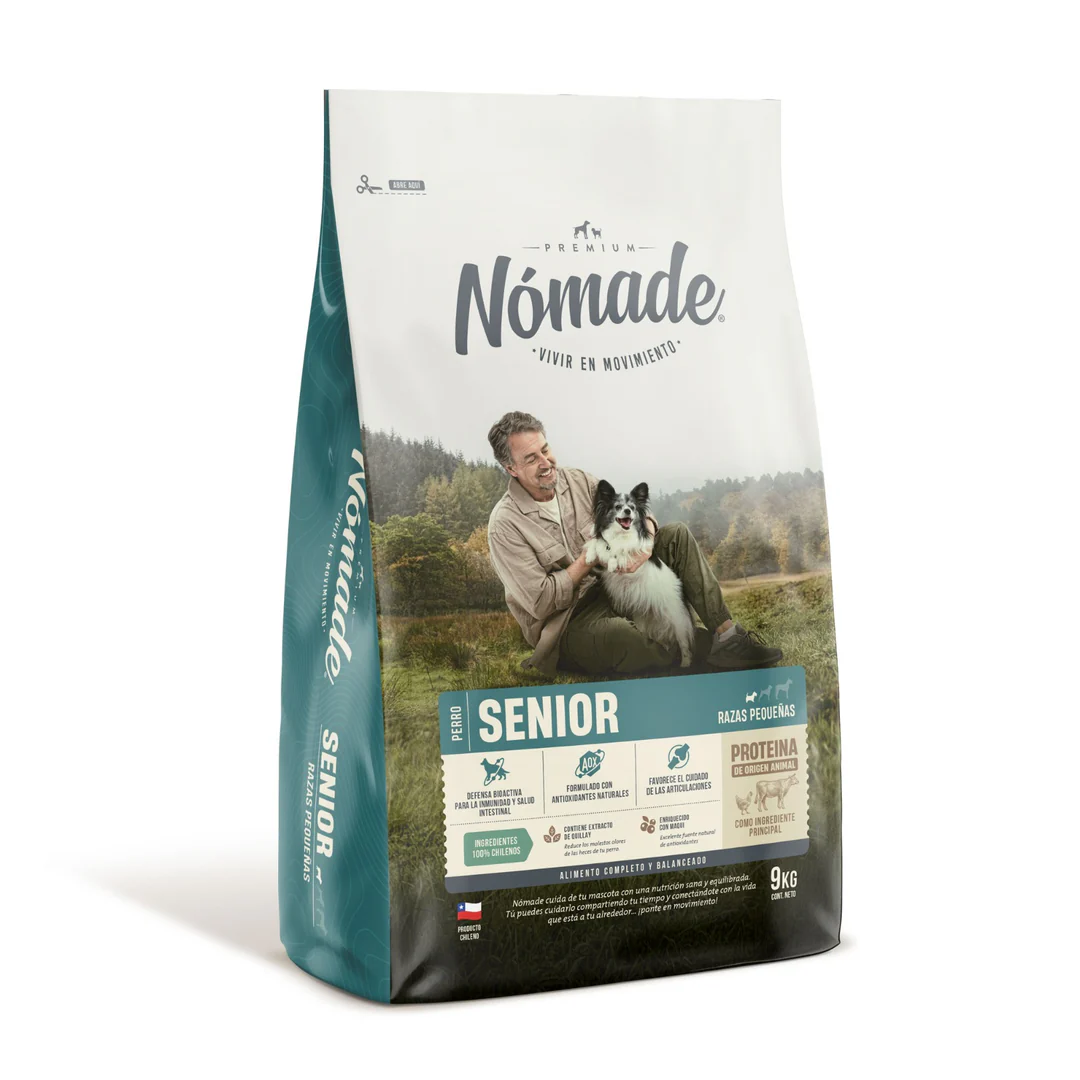 Alimento Nomade Senior raza pequeña 9KG