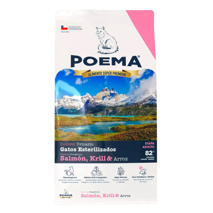 Alimento Poema Gato Castrado y Urinario 7kg