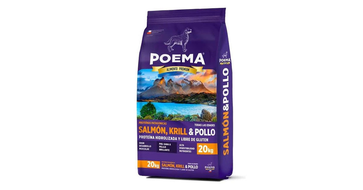 Alimento Poema Patagonico Perro Raza Grandes 3kg