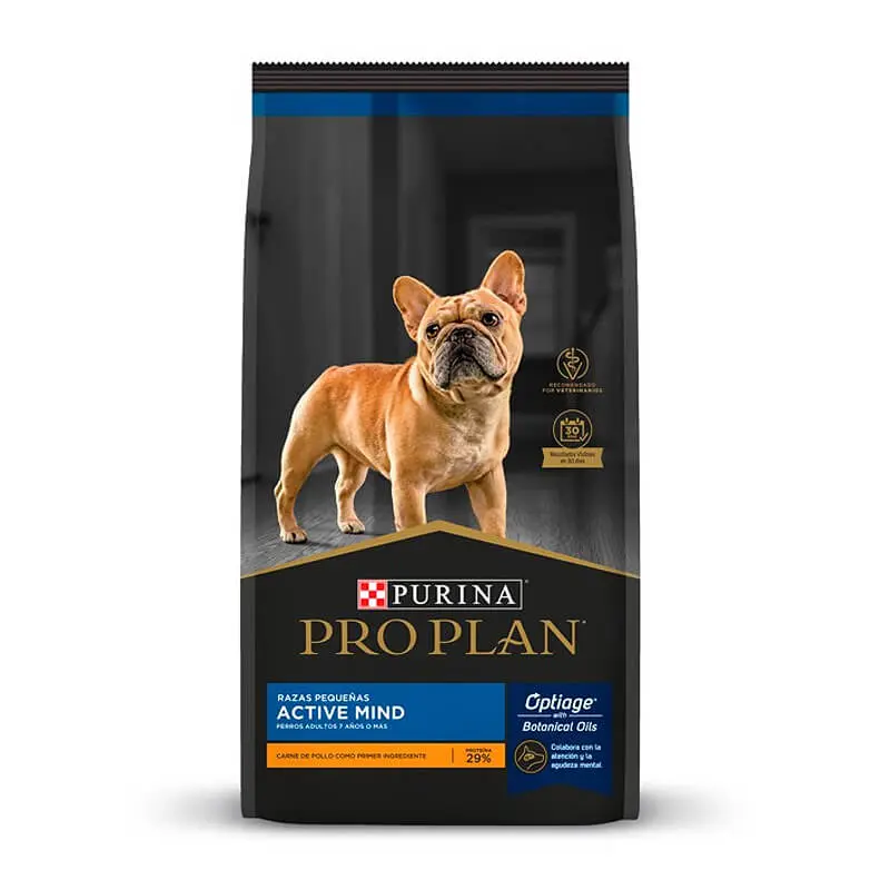 Alimento Pro Plan Adulto 7+ raza pequeña 3kg