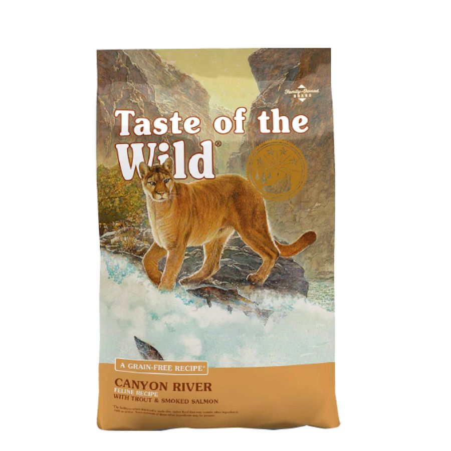 Alimento Taste of the wild Gato Adulto Canyon River Trucha 2g