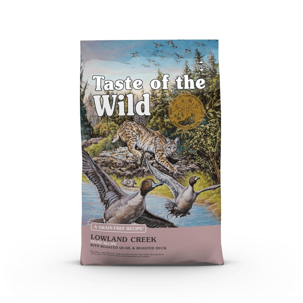 Alimento Taste of the wild Gato Adulto Lowland Creek Pato 6.6kg
