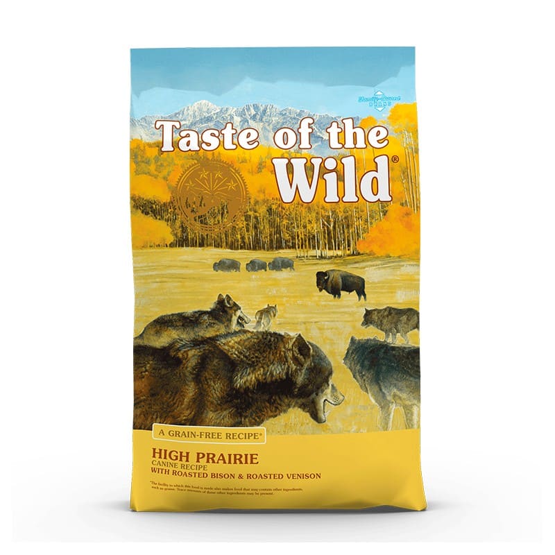 Alimento Taste of the wild Perro Adulto High Praire Bisonte y Venado 5.6kg