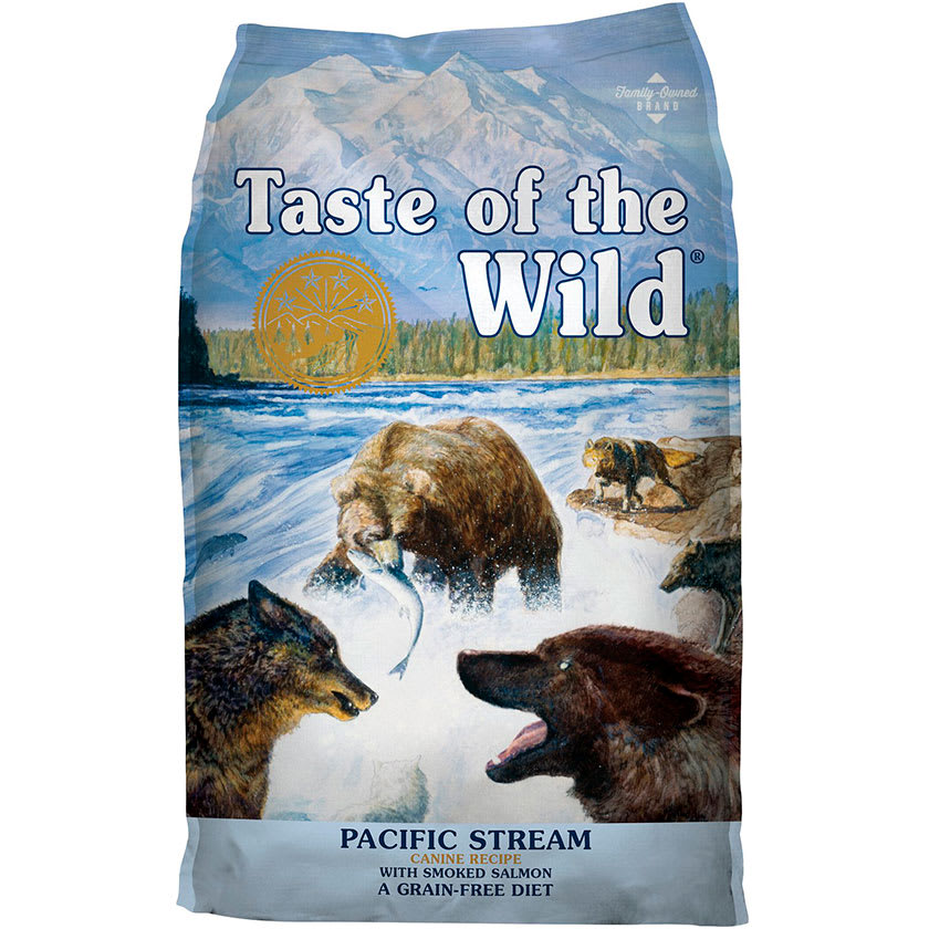 Alimento Taste of the wild Perro Adulto Pacific Stream Salmón Ahumado 12.2kg