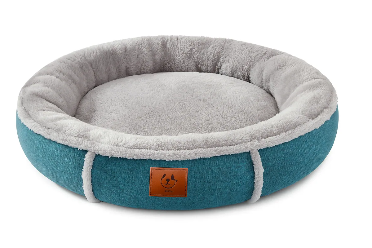 Cama Azul Circular Talla S 50x50