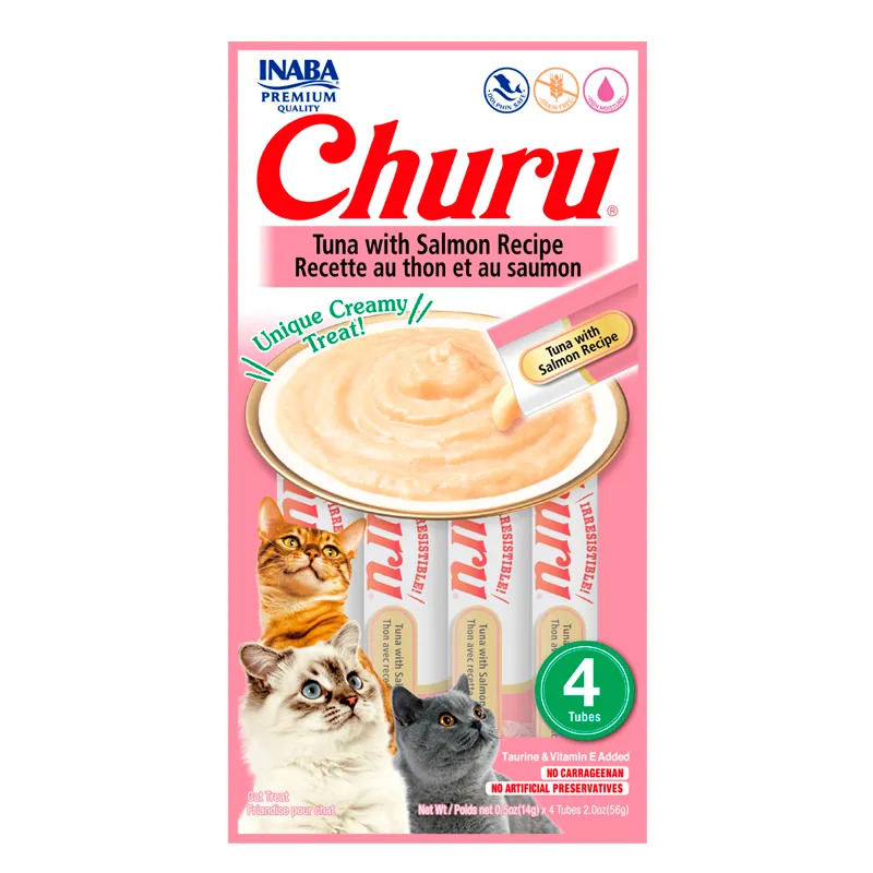 Churu Para Gato Sabor Atun Con Salmon