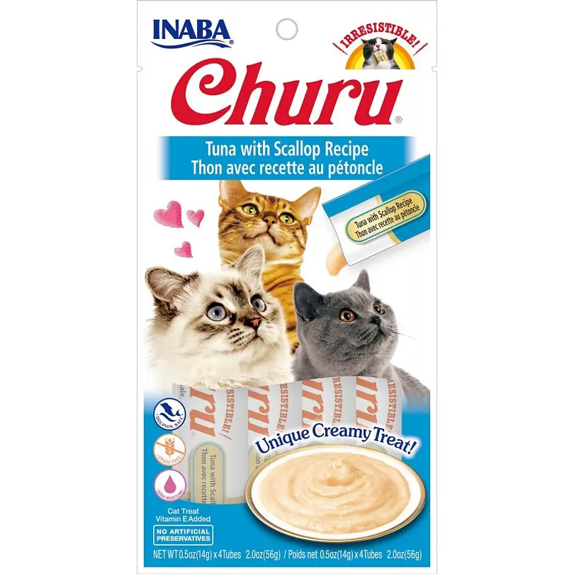 Churu Para Gato Sabor Atun Con Vieira