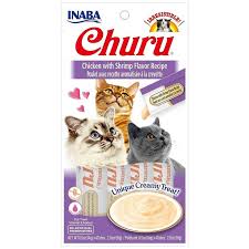 Churu Para Gato Sabor Pollo Con Camarones