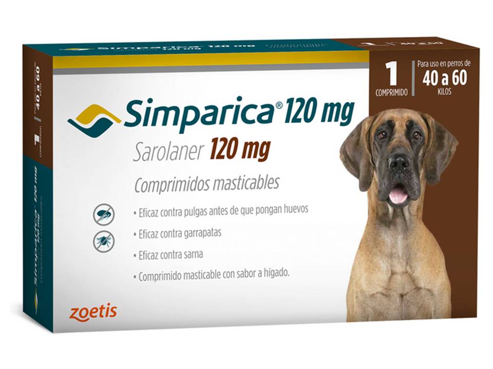 Comprimido Simparica 40 a 60 kg 1 Unidad