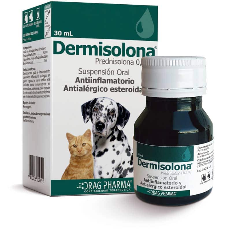 Dermisolona Jarabe Perro y Gatos 30 ml