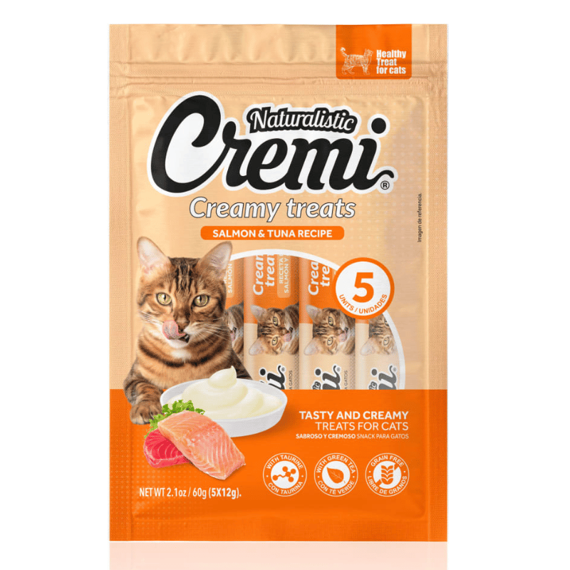 Naturalistic Cremi Sabor Salmón y Atún