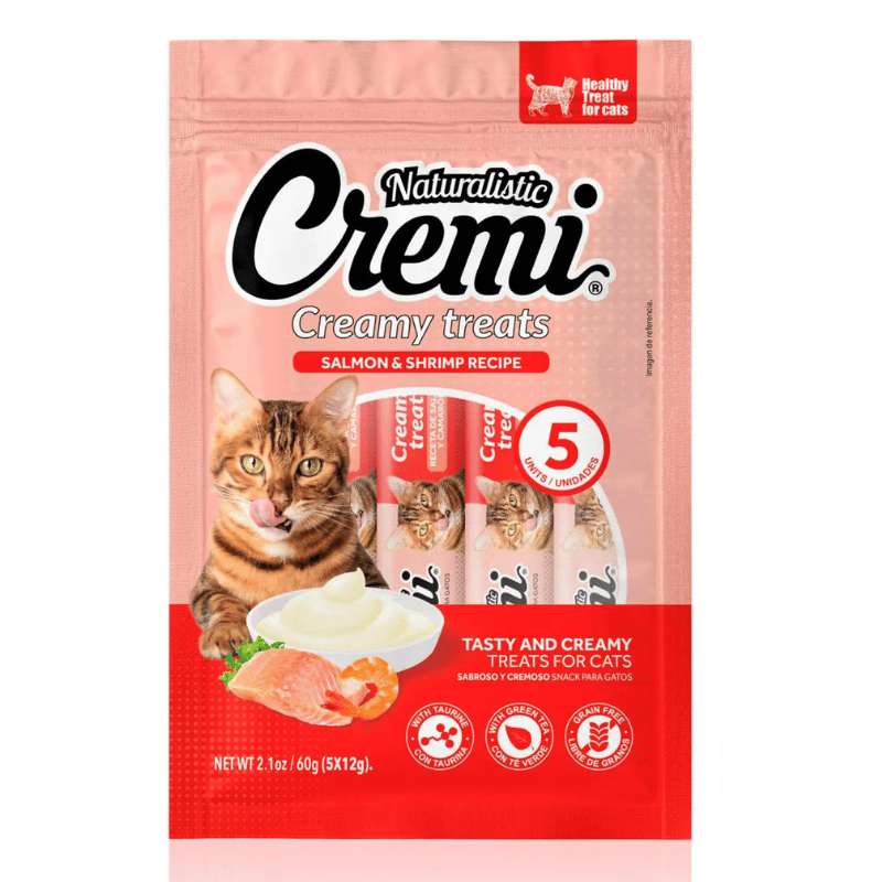 Naturalistic Cremi Sabor Salmón y Camaron