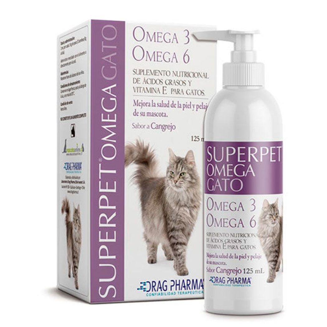 Omega 3 y 6  Para Gatos Super Pet