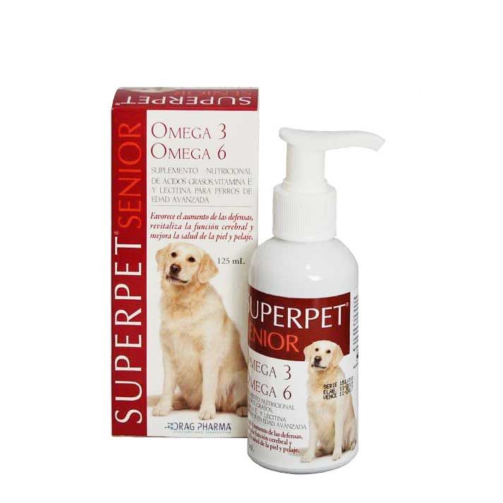 Omega 3 Y 6 Para Perro Senior Super Pet 125ml