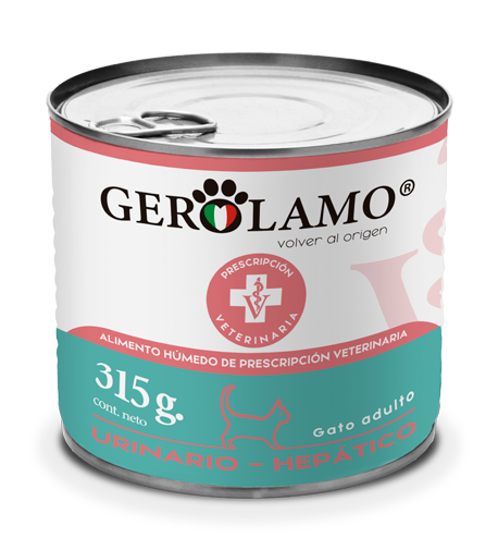 Pate Gerolamo Gato Urinary - Hepatic 315gr