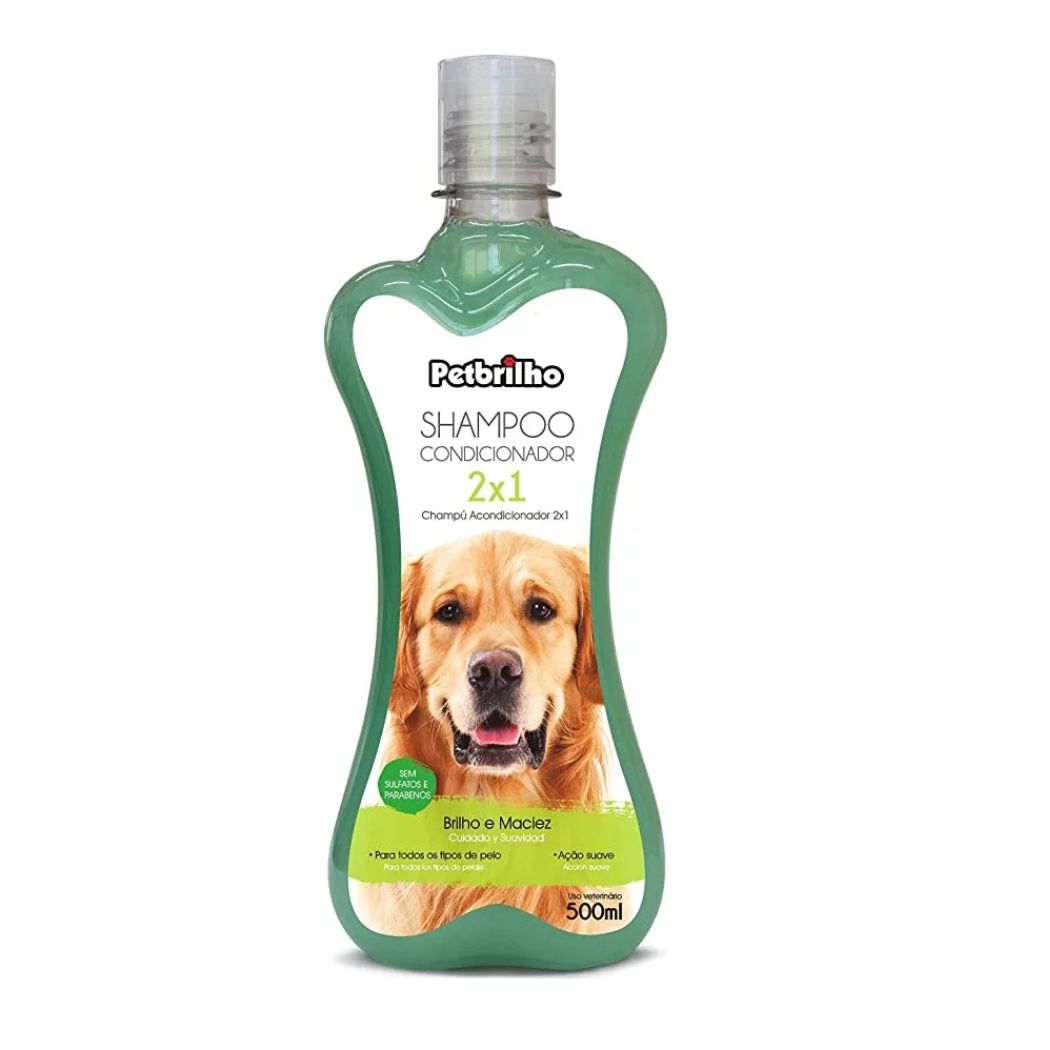 Shampoo Para Perros Petbrilho 2 x 1 Shampoo y Acondicionador