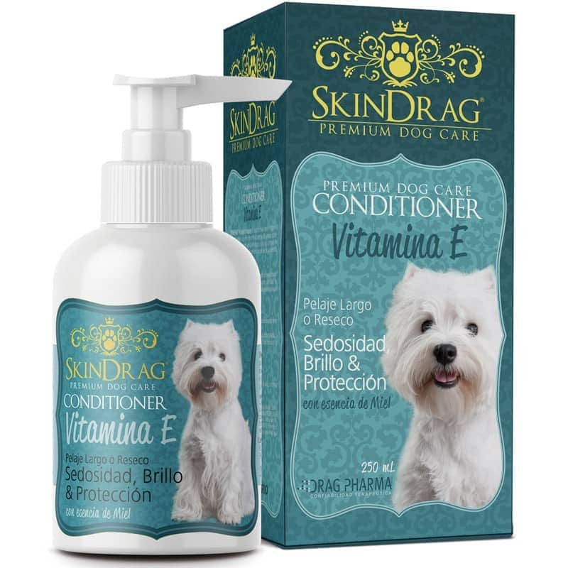 Shampoo Para Perros Skindrag Acondicionador Vitamina E